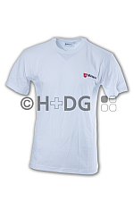 Malteser-T-Shirt, weiß 1 Logo Brust/1 Logo Rücken
