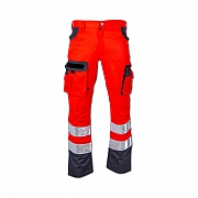 COMFORT-Stretchhose, Bayern, leuchtrot/grau