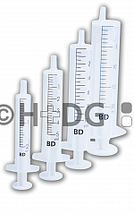 BD Discardit II Spritzen, in verschiedenen Größen