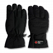 BRK-5-Finger-Winterhandschuh, komplett schwarz