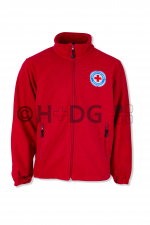 BRK-Wasserwacht-Fleecejacke, rot