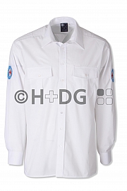 BRK-WW-Pilothemd, weiß, Schultertunnel, 1/1-Arm