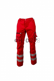 Hüsler Einsatzhose Ready S, komplett rot