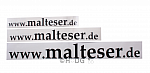 Malteser-Beschriftung 'www.malteser.de'