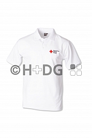 DRK-Poloshirt, PRO Wear, weiß, Kompaktlogostick Brust