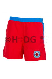 BRK-WW-Kinder-Badeshorts, rot/blau