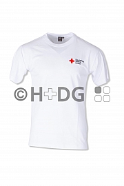 DRK-T-Shirt, PRO Wear, weiß, Kompaktlogostick Brust