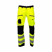H&uuml;sler Einsatzhose Ready Extreme, MKT leuchtgelb/blau