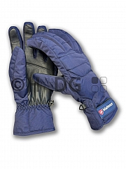 Malteser-Winterhandschuh (5 Finger), dunkelblau/schwarz