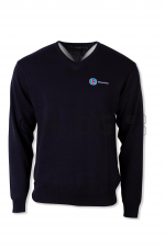 WW-Herren-Strickpullover, navy