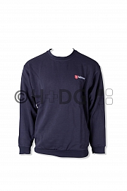 Malteser-Sweat-Shirt, navy, 1 Logo auf Brust links