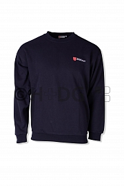 Malteser-Sweat-Shirt, navy, 1 Logo Brust/1 Logo Rücken