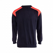 PRO Wear Sweatshirt, RD SH neutral, navy/leuchtrot