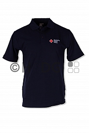 DRK-Poloshirt, PRO Wear, navy, Kompaktlogostick Brust