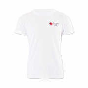 DRK-T-Shirt, Damen, PRO Wear, wei&szlig;, Kompaktlogostick Brust