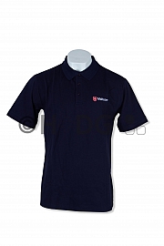 Malteser-Herren-Polo-Shirt, navy, 1 Logo auf Brust links