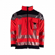 Damen COMFORT-Softshelljacke RD SH neu 2025, leuchtrot/navy