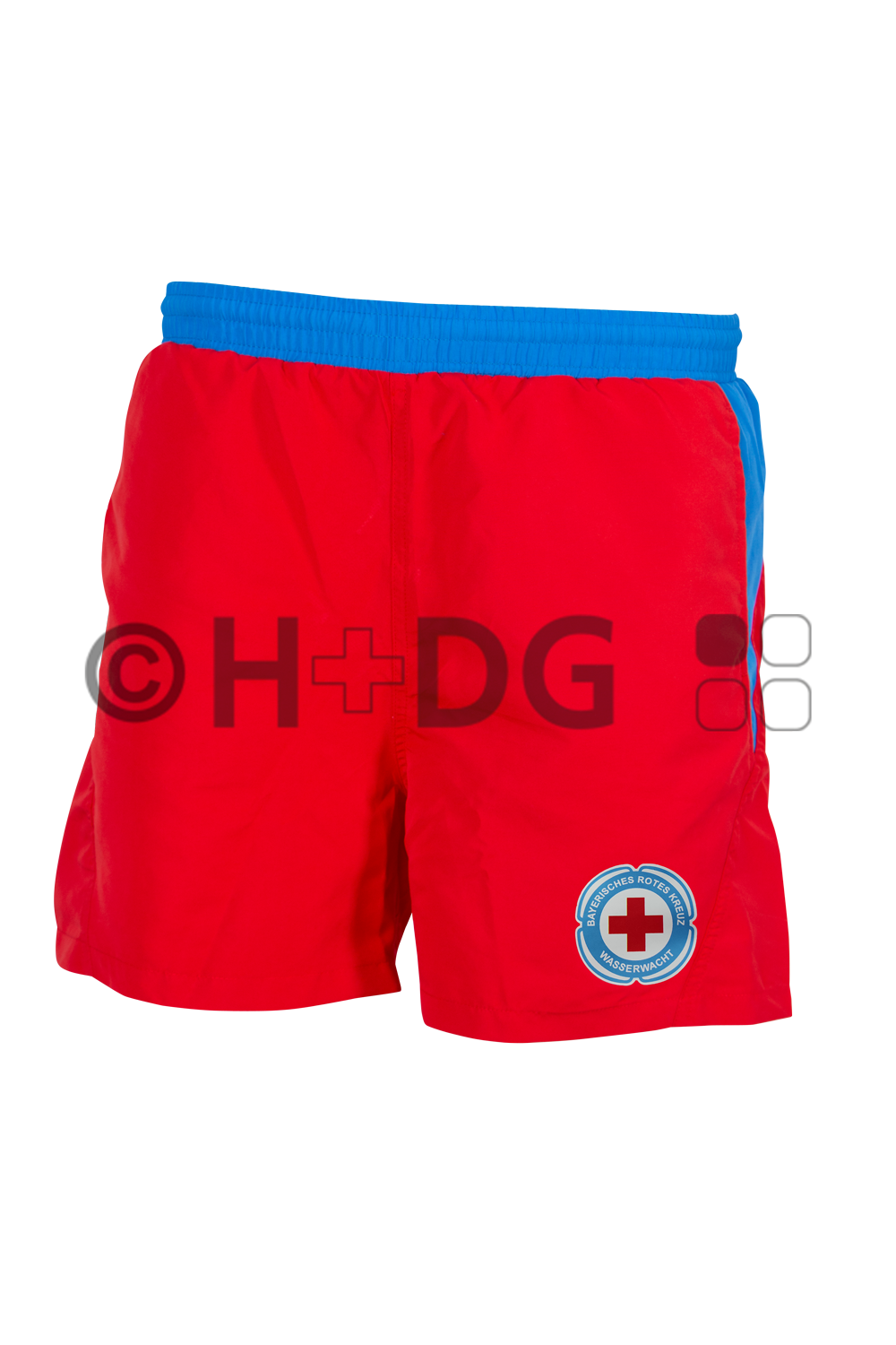 Abraxas Herren Badehose In Übergrößen – Slipform In Blau-rot, Bis 10XL
