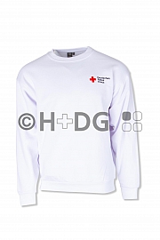 DRK-Sweatshirt, PRO Wear, weiß, Kompaktlogostick Brust