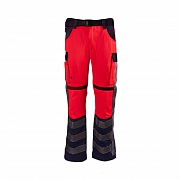 Herren-COMFORT-Stretchhose, RD SH neu 2025, leuchtrot/marine