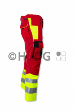 Hüsler Einsatzhose Ready, komplett grau, Membrane im Knie