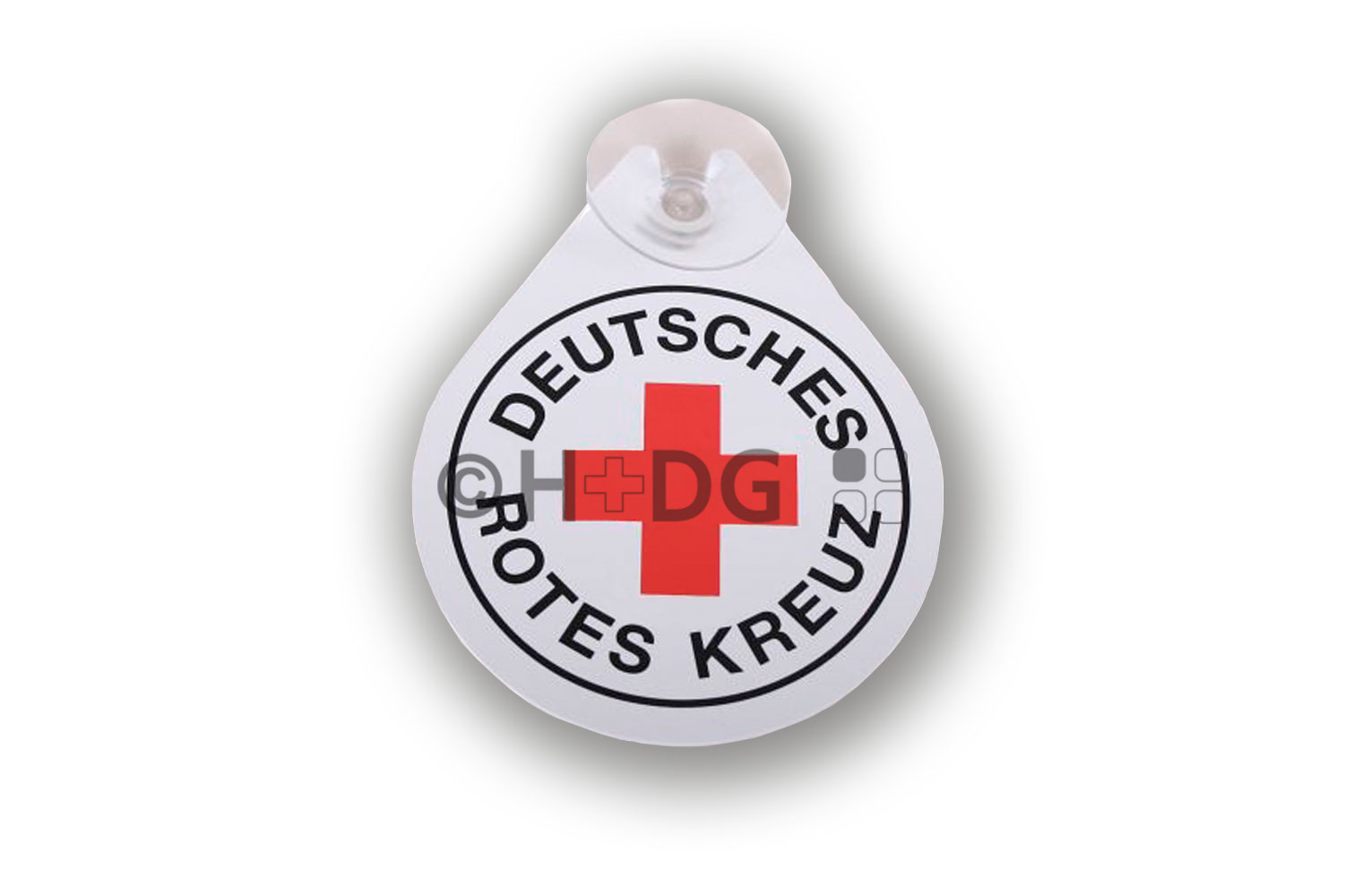 DRK Schild mit Saugnapf Deutsches Rotes Kreuz günstig