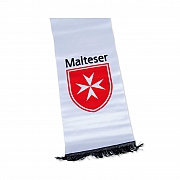 Malteser-Trauerschleife, wei&szlig;,