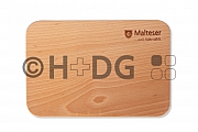 Malteser-Holz-Frühstücksbrettchen, Vorderansicht