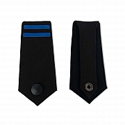 DRK-Schulterklappen, 2 BA blau + ohne PA