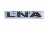 Scotchlite-Rückenschild, Klett, 42X8cm, 'LNA' Rückenschild LNA
