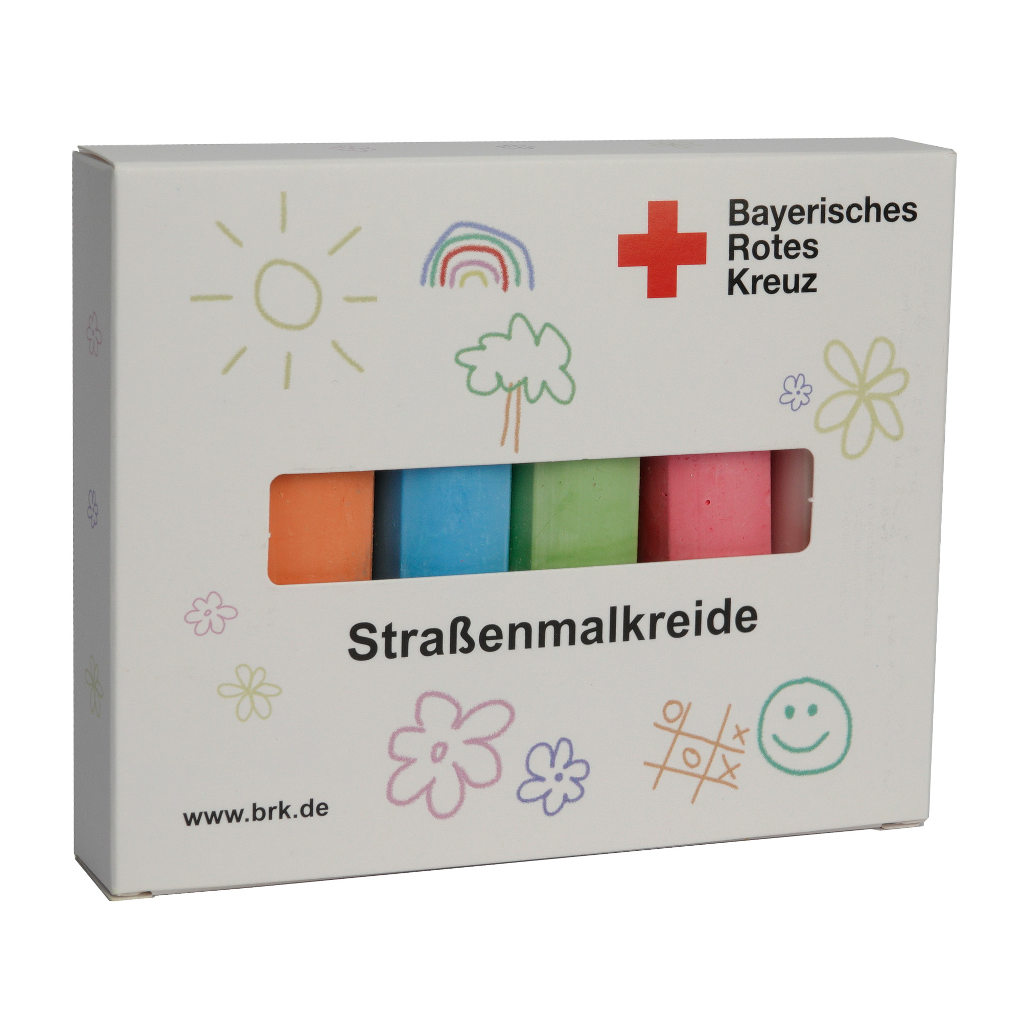 BRK-Straßenmalkreide-Set, VA