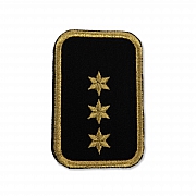 DRK-Dienststellungsabz., 3 ST + PA gold