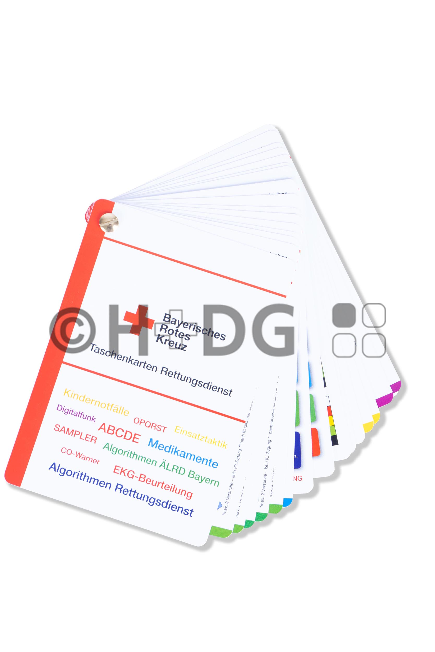 BRK-Taschenkarten-Rettungsdienst