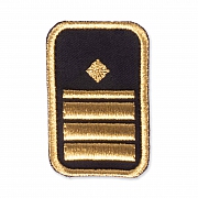 WW-Dienststellungsabz., gold, Bezirkseb.