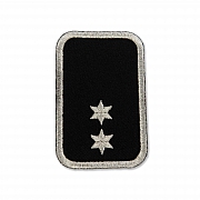 DRK-Dienststellungsabz., 2 ST+ PA silber
