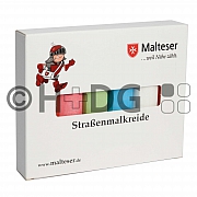 Malteser-Straßenmalkreide-Set - Vorderansicht