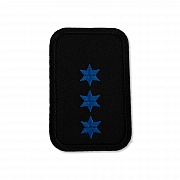 DRK-Dienststellungsabz.,3 ST blau+ o. PA