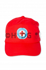 BRK-WW-Kinder-Cap, rot, Vorderansicht