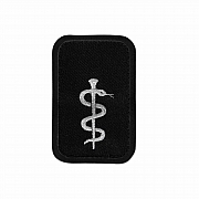 DRK-Dienststellungsabz., ÄS silb + o. PA