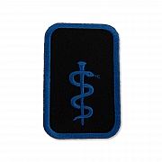 DRK-Dienststellungsabz., ÄS blau + o. PA